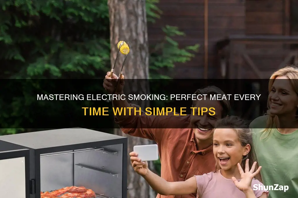 how to use a electric smoker for meat