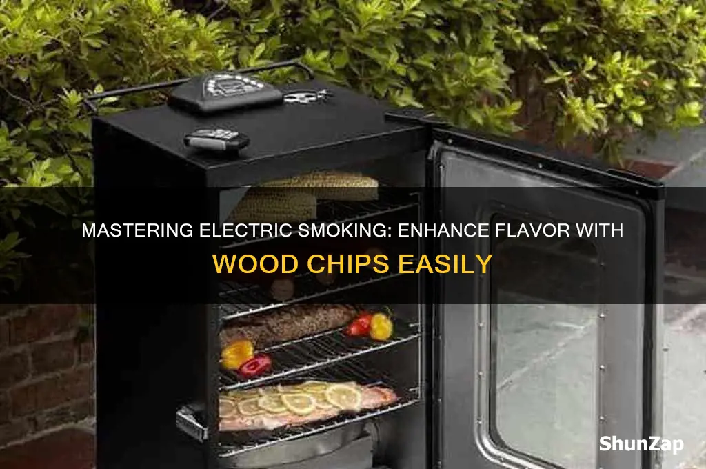 how to use a electric smoker with wood chips