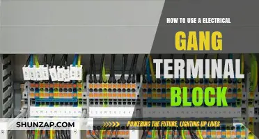 Mastering Electrical Gang Terminal Blocks: A Step-by-Step Installation Guide