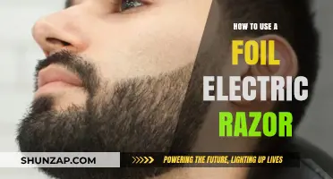 Mastering the Foil Electric Razor: A Step-by-Step Shaving Guide