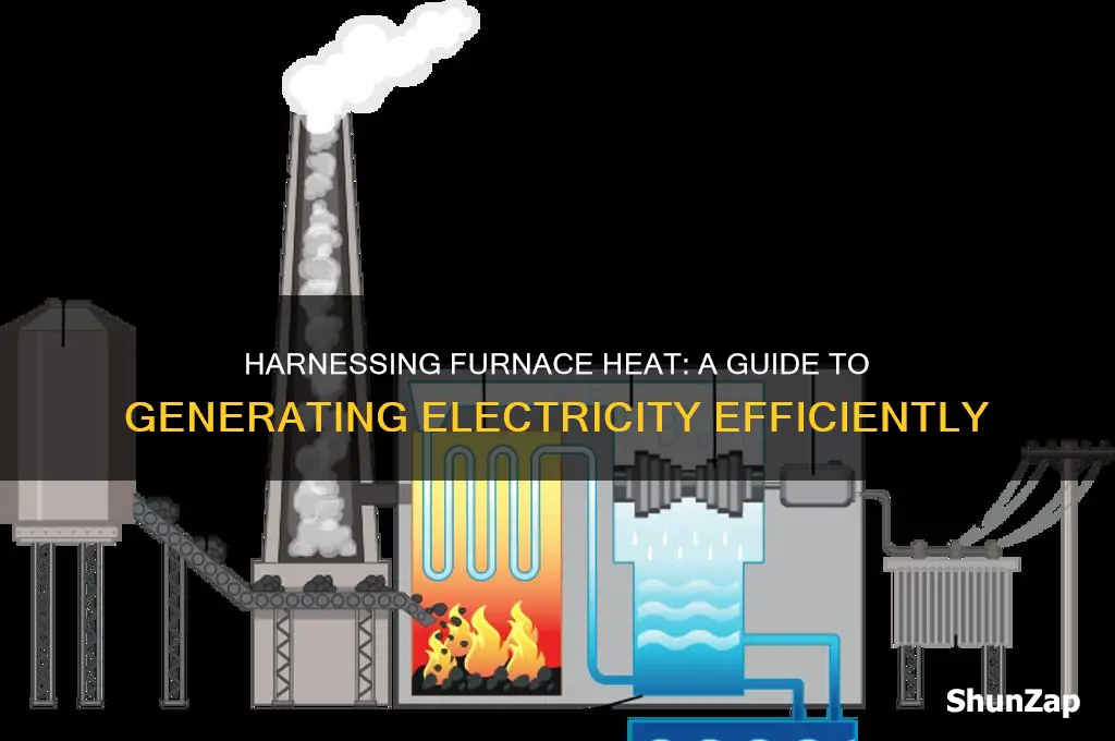 how to use a furnace to generate electricity