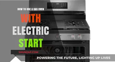 Mastering Your Gas Oven: A Guide to Electric Ignition Use