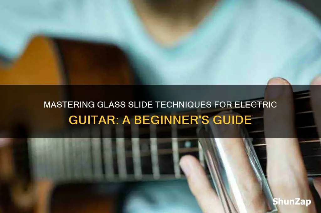 how to use a glass slide on electric guitar