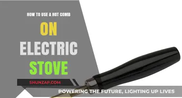 Mastering the Art of Using a Hot Comb on an Electric Stove