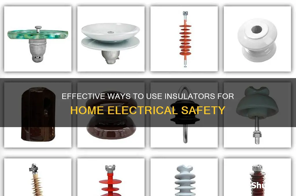 how to use a insulator electricity at home