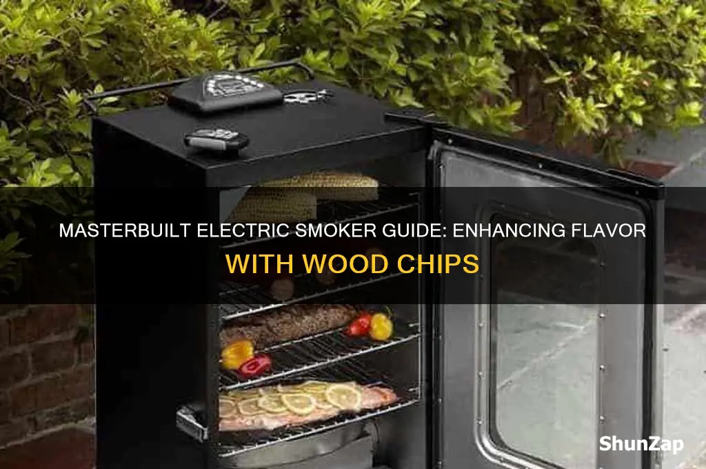 how to use a masterbuilt electric smoker with wood chips