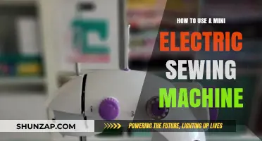 Mastering the Mini Electric Sewing Machine: Tips for Easy Use
