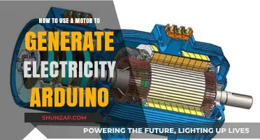 Generate Power with Arduino: Motor-Based Electricity Generation Guide