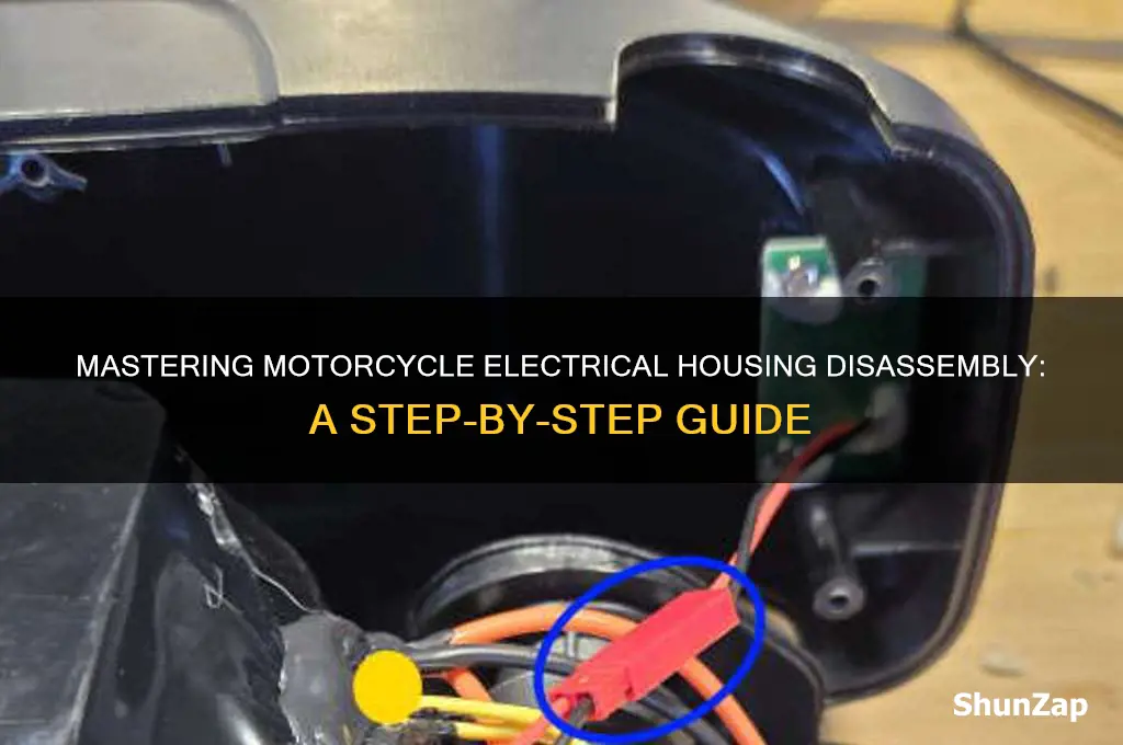 how to use a motorcycle electrical housing disassembly kit