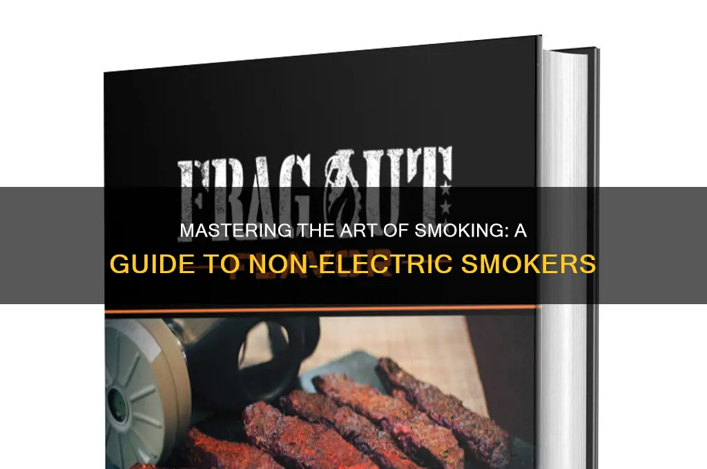 how to use a non electric smoker