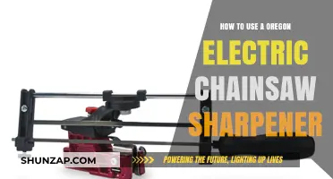 Mastering the Oregon Electric Chainsaw Sharpener: A Step-by-Step Guide