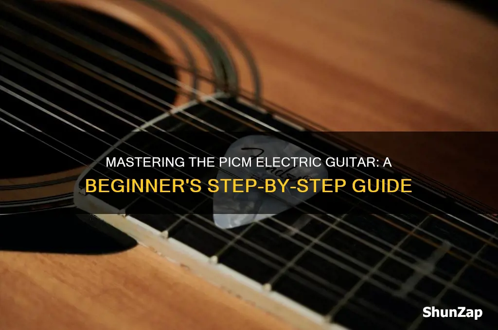 how to use a picm electric guitar