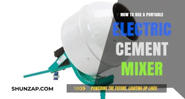 Mastering Portable Electric Cement Mixers: Efficient Mixing Tips and Techniques
