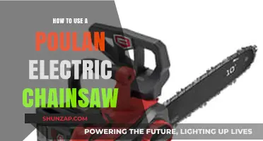 Mastering Your Poulan Electric Chainsaw: A Step-by-Step Guide