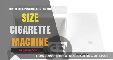 Mastering the Poweroll Electric King Size Cigarette Machine: A Step-by-Step Guide