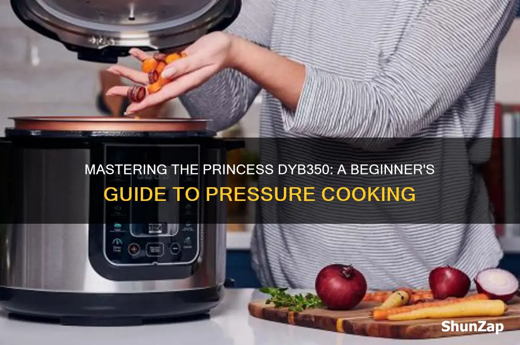 how to use a rincess electric digital pressure cooker dyb350