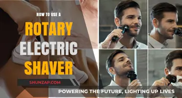 Mastering Your Rotary Electric Shaver: A Step-by-Step Guide