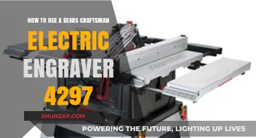 Mastering the Sears Craftsman 4297 Electric Engraver: A Step-by-Step Guide