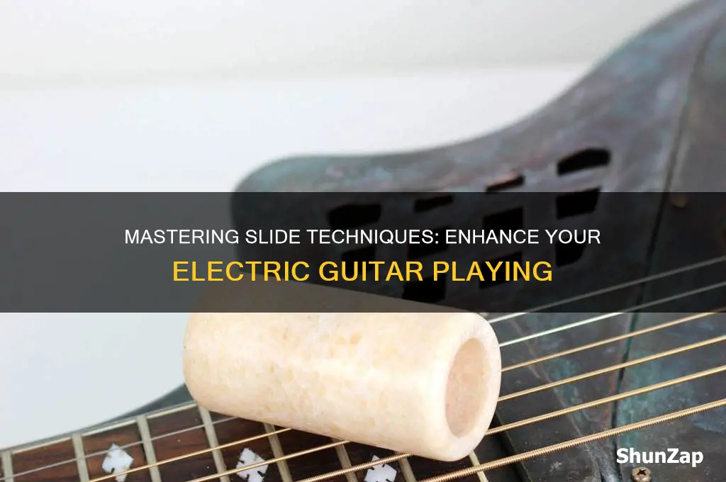 how to use a slide on electric guitar