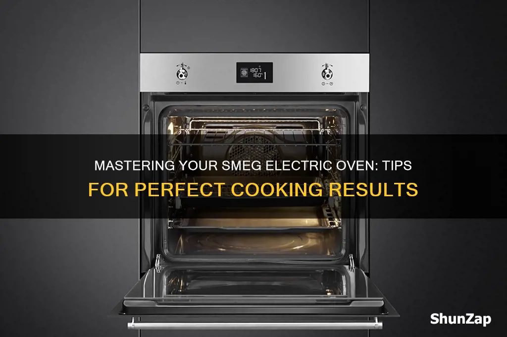 how to use a smeg oven electric
