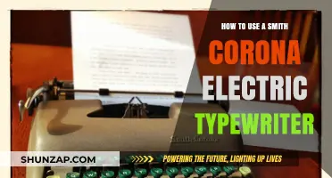 Mastering the Smith Corona: A Guide to Electric Typewriter Use
