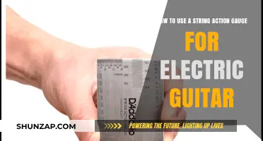 Mastering String Action: A Guide to Using a Gauge for Electric Guitars