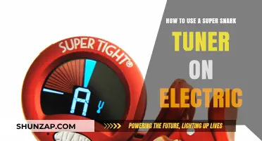 Master Your Electric Guitar Tuning with a Super Snark Tuner