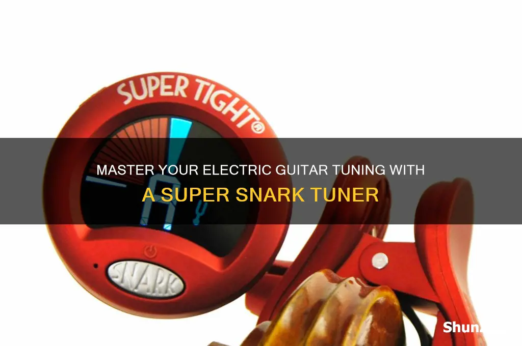 how to use a super snark tuner on electric