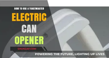 Effortless Can Opening: Mastering the Toastmaster Electric Can Opener