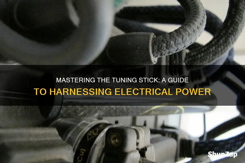 how to use a tuning stick electricity