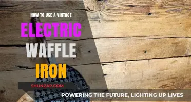Mastering the Art of Vintage Electric Waffle Irons: Tips & Tricks