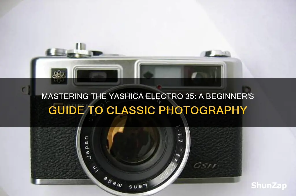 how to use a yashica electro 35