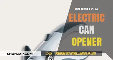 Effortless Can Opening: Mastering the Zyliss Electric Can Opener