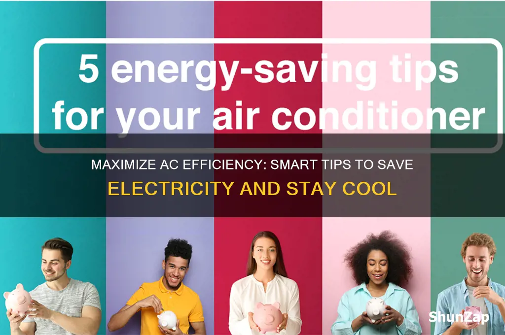 how to use air conditioner save electricity