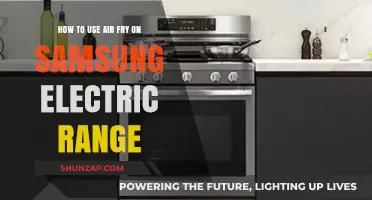Mastering Air Fry Mode on Your Samsung Electric Range: A Guide
