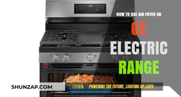 Mastering Air Fryer Cooking on Your GE Electric Range: A Guide