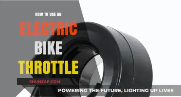 Mastering Your Electric Bike: A Guide to Using the Throttle Efficiently