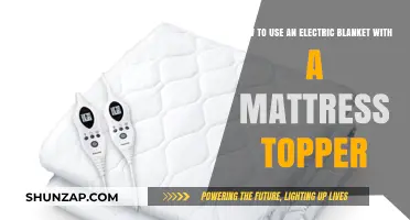 Cozy Comfort: Using Electric Blankets with Mattress Toppers Safely