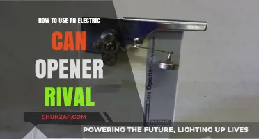 Mastering the Rival Electric Can Opener: A Step-by-Step Guide