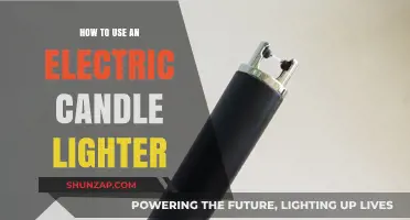 Effortless Flame: Mastering the Electric Candle Lighter Technique