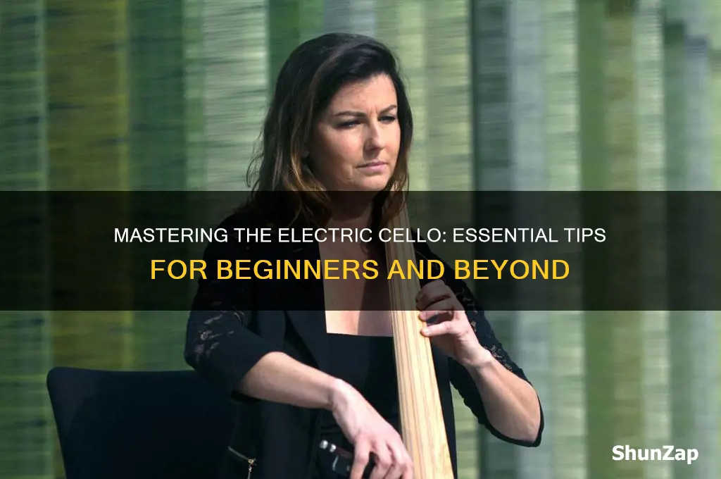 how to use an electric cello