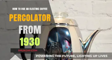 Brewing Nostalgia: Mastering the 1930s Electric Coffee Percolator