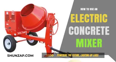 Mastering the Electric Concrete Mixer: A Step-by-Step Guide for Beginners