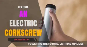 Effortless Wine Opening: Mastering the Electric Corkscrew in Simple Steps