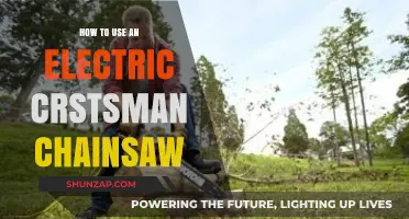 Mastering Your Electric Craftsman Chainsaw: A Step-by-Step Guide