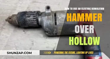 Mastering Electric Demolition Hammers for Hollow Surface Projects