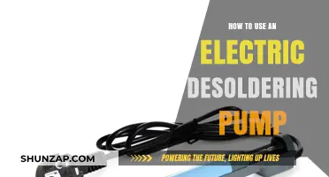Mastering the Electric Desoldering Pump: A Step-by-Step Guide