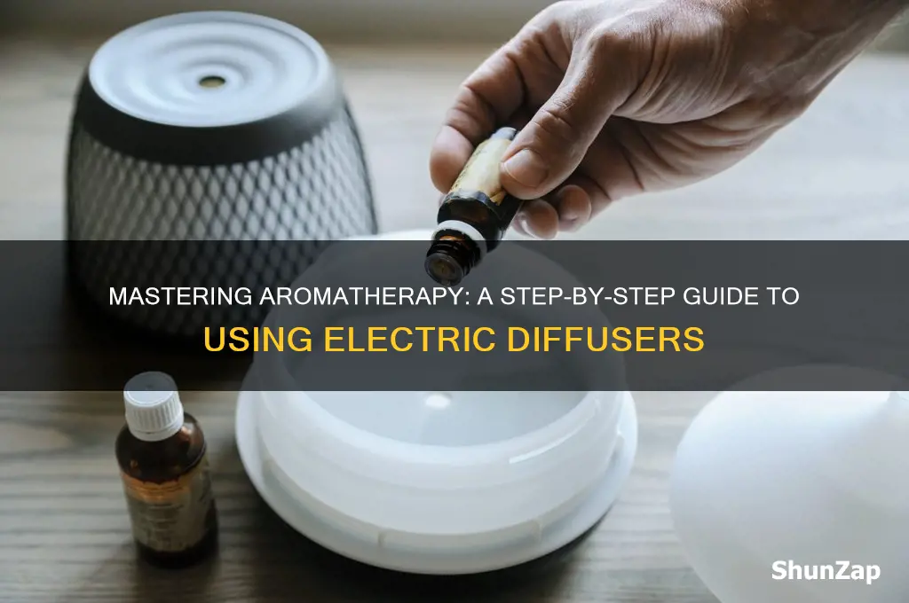 how to use an electric difuser