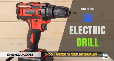 Mastering the Electric Drill: A Beginner's Guide to Safe Usage