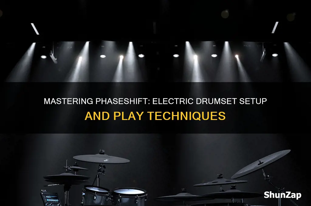 how to use an electric drumset on phaseshift